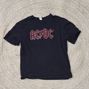 H&M Charcoal AC/DC Tee